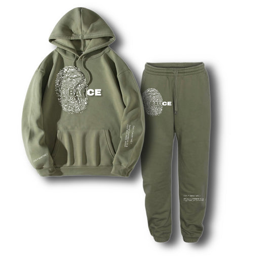 Bauce Print Sweatsuit