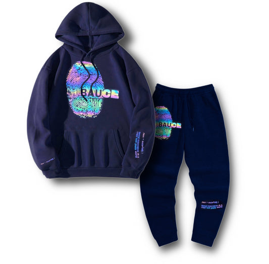 Bauce Print Sweatsuit