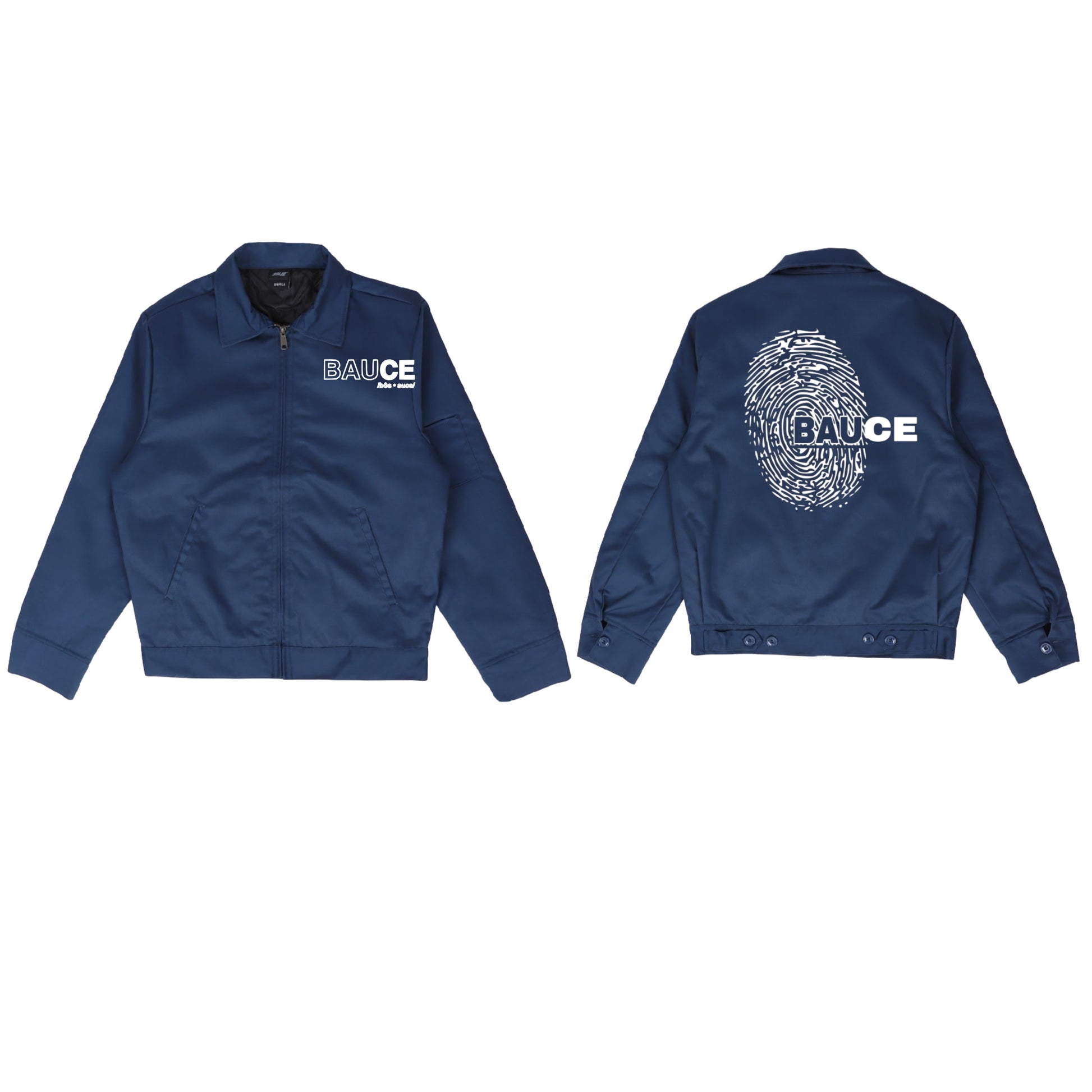 BAUCE Worker Navy Jacket